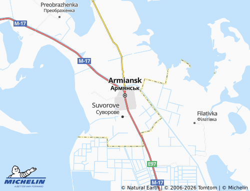 MICHELIN Armiansk map - ViaMichelin