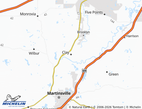 Mapa MICHELIN Clay - ViaMichelin