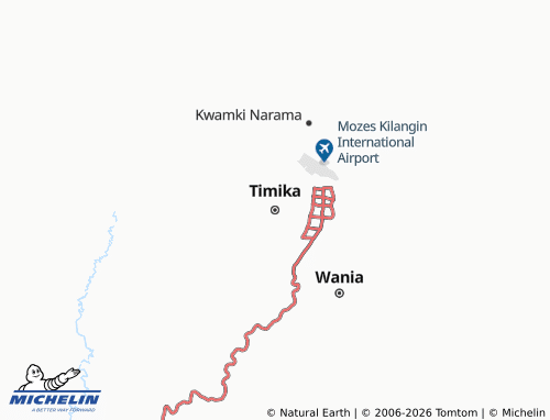Mapa MICHELIN Timika - ViaMichelin