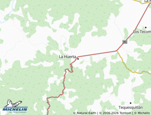 MICHELIN Plan de Ayala map - ViaMichelin