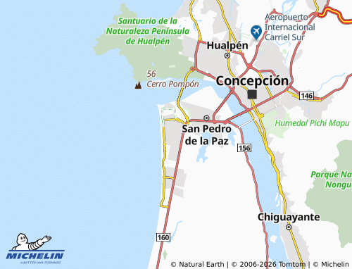 Mappa MICHELIN Lomas Coloradas - ViaMichelin