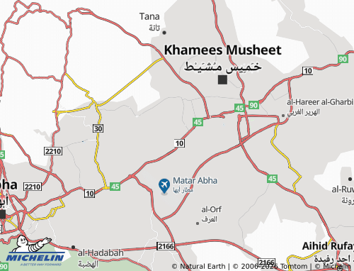 MICHELIN-Landkarte al-Ma'arid - ViaMichelin
