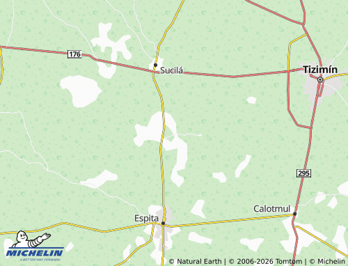 Mappa MICHELIN Santa Cruz Regadío - ViaMichelin