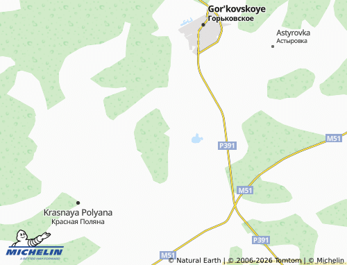 MICHELIN-Landkarte Karasevo - ViaMichelin