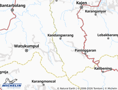 Carte MICHELIN Bojongkoneng - ViaMichelin