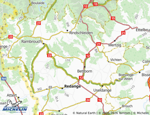 Mapa MICHELIN Horas - ViaMichelin