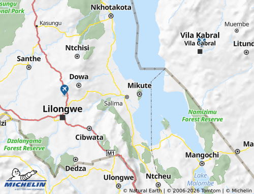 MICHELIN-Landkarte Salima - ViaMichelin