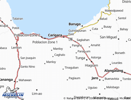 MICHELIN Barugohay Sur map - ViaMichelin