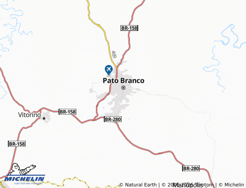 MICHELIN Baixada map - ViaMichelin