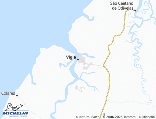 MICHELIN Vigia map - ViaMichelin