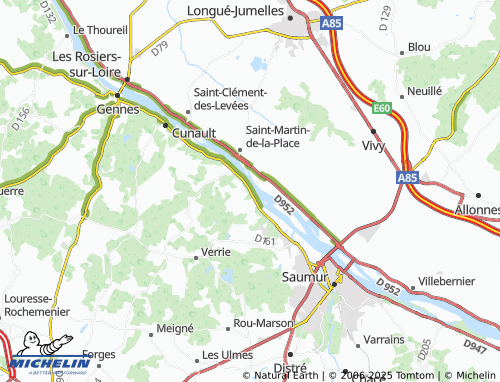 MICHELIN La Mimerolle map - ViaMichelin