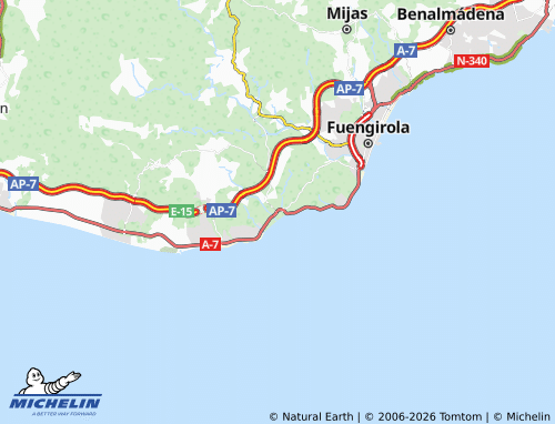 MICHELIN-Landkarte La Cala de Mijas - ViaMichelin
