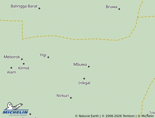Mapa MICHELIN Mbua - ViaMichelin