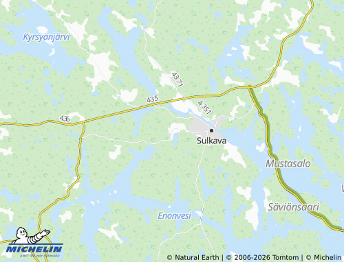 Carte MICHELIN Kaunola - ViaMichelin