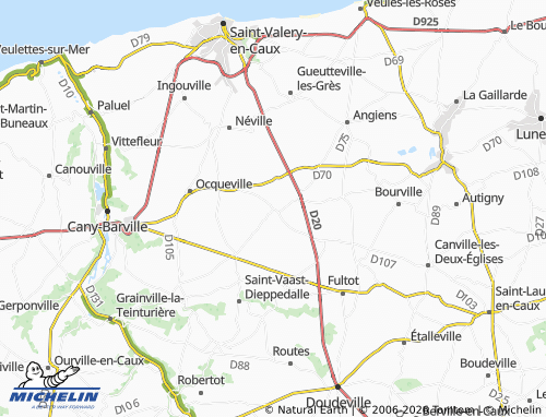 MICHELIN Drosay map - ViaMichelin
