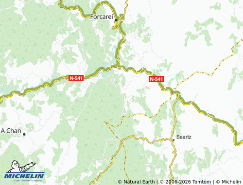 Carte MICHELIN Barro - ViaMichelin