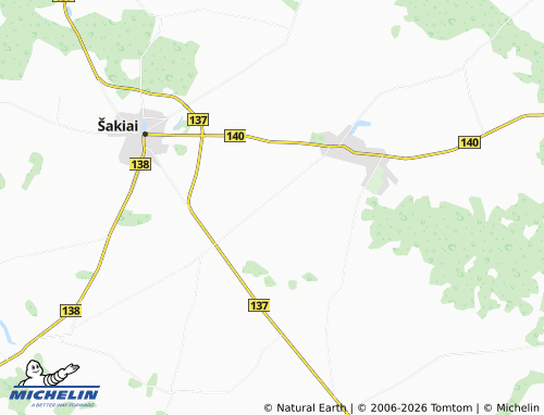 Mappa MICHELIN Plyniai - ViaMichelin