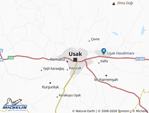 MICHELIN Özdemir map - ViaMichelin