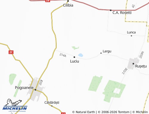 Mapa MICHELIN Luciu - ViaMichelin