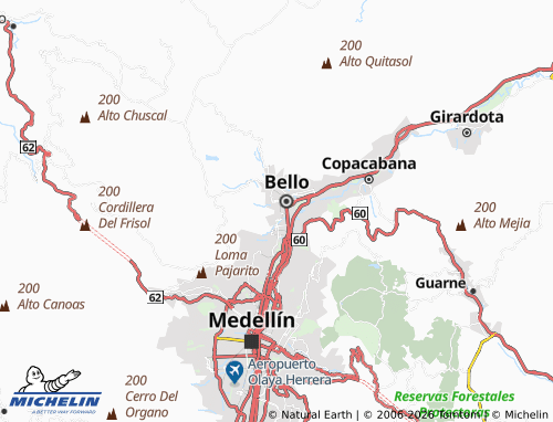 Carte MICHELIN Santa Ana - ViaMichelin