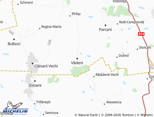 Mapa MICHELIN Vădeni - ViaMichelin