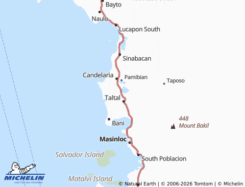 MICHELIN Yamot map - ViaMichelin