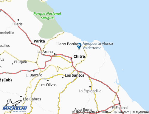 Mappa MICHELIN San Juan Bautista - ViaMichelin