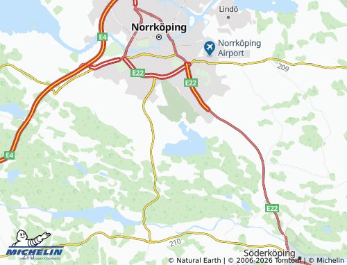 MICHELIN Kårtorp map - ViaMichelin