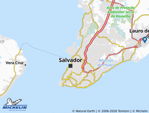MICHELIN Liberdade map - ViaMichelin