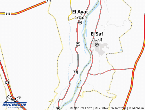 Carte MICHELIN al-Sa'oudiyyah - ViaMichelin