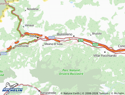 Mappa MICHELIN Mattie - ViaMichelin