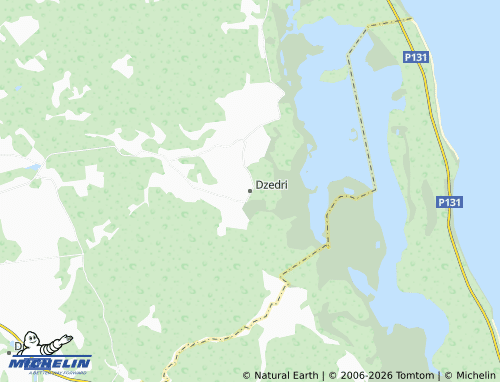 Mapa MICHELIN Dzedri - ViaMichelin
