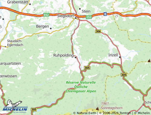 MICHELIN Ruhpolding map - ViaMichelin