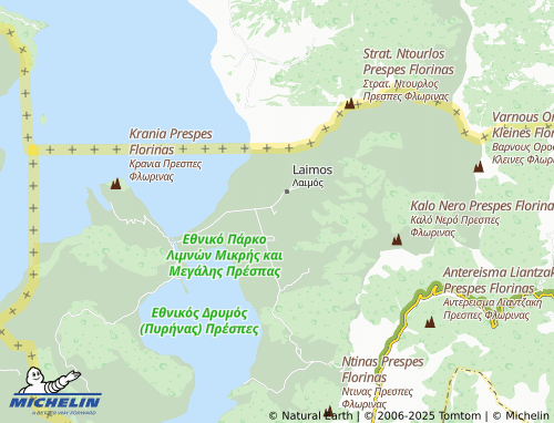 MICHELIN Milionas map - ViaMichelin