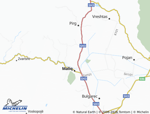 MICHELIN-Landkarte Symiz - ViaMichelin