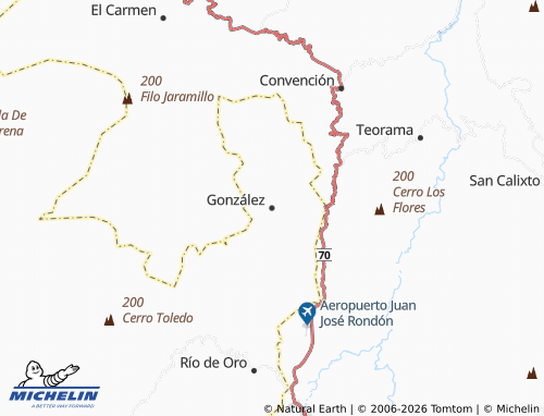 Carte MICHELIN González - ViaMichelin