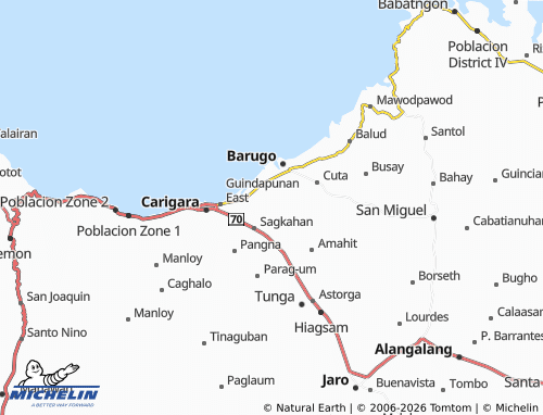 MICHELIN Guindaohan map - ViaMichelin