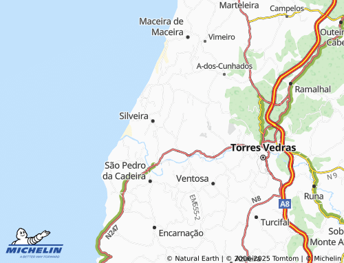 Mapa MICHELIN Secarias - ViaMichelin