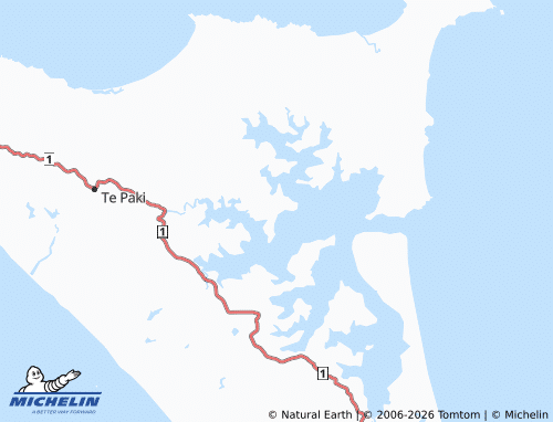 Mapa MICHELIN Te Hāpua - ViaMichelin