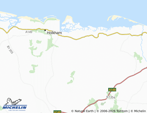 MICHELIN Wighton map - ViaMichelin