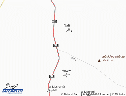 MICHELIN-Landkarte al-Khazzan - ViaMichelin