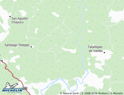 Mapa MICHELIN Tihuixtle - ViaMichelin
