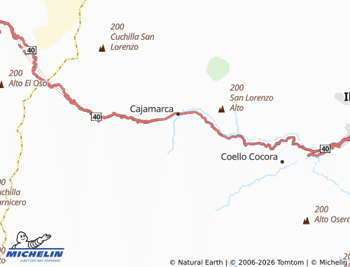 MICHELIN La Fonda map - ViaMichelin