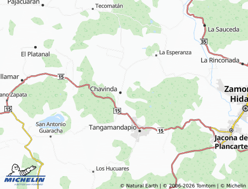 Mapa MICHELIN Sagrado Corazón - ViaMichelin