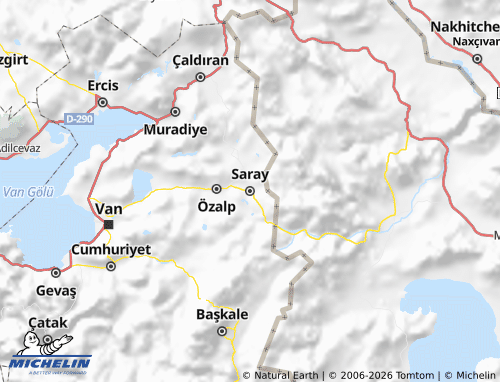 MICHELIN-Landkarte Saray - ViaMichelin