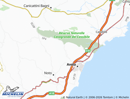 MICHELIN Chiusa Cavallo map - ViaMichelin
