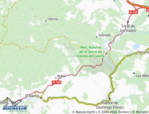 MICHELIN Robledo map - ViaMichelin