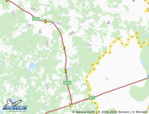Mappa MICHELIN Saarde - ViaMichelin