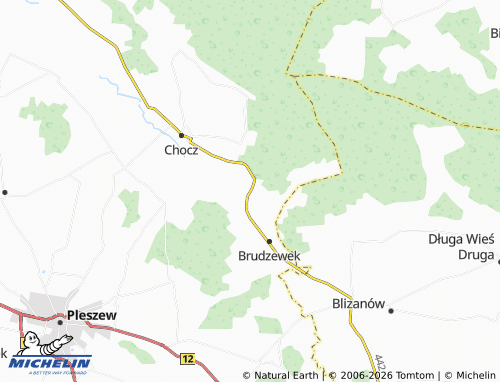 Carte MICHELIN Piła - ViaMichelin