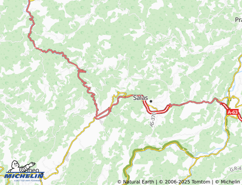 MICHELIN La Peña map - ViaMichelin